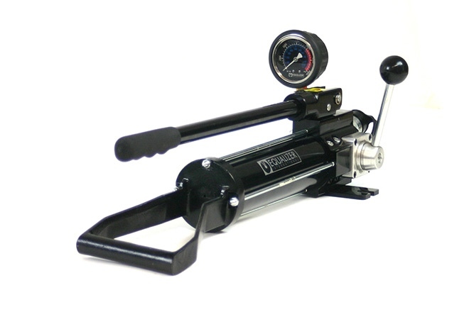 پمپ دستی هیدرولیکی دو پورت دو سرعته مدل HP-550 SD ساخت اکولایزر انگلستان