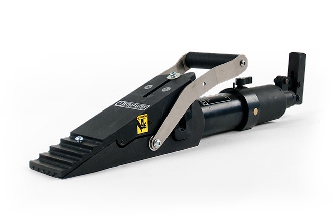 جک ناخنی (پله ای) هیدرولیکی پمپ سرخود مدل VLW-18 TI ساخت اکولایزر انگلستان